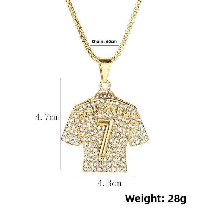 THE ICON JERSEY PENDANT