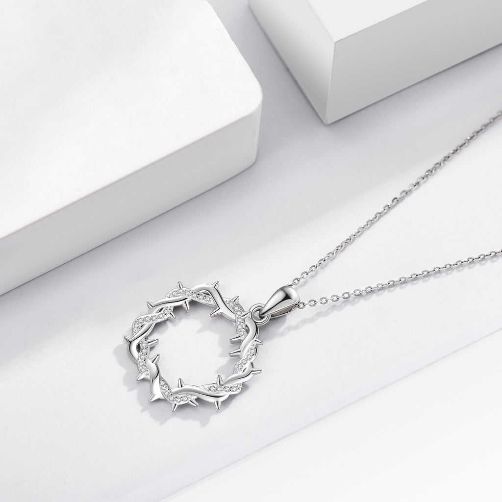 THE ICED THORN PENDANT
