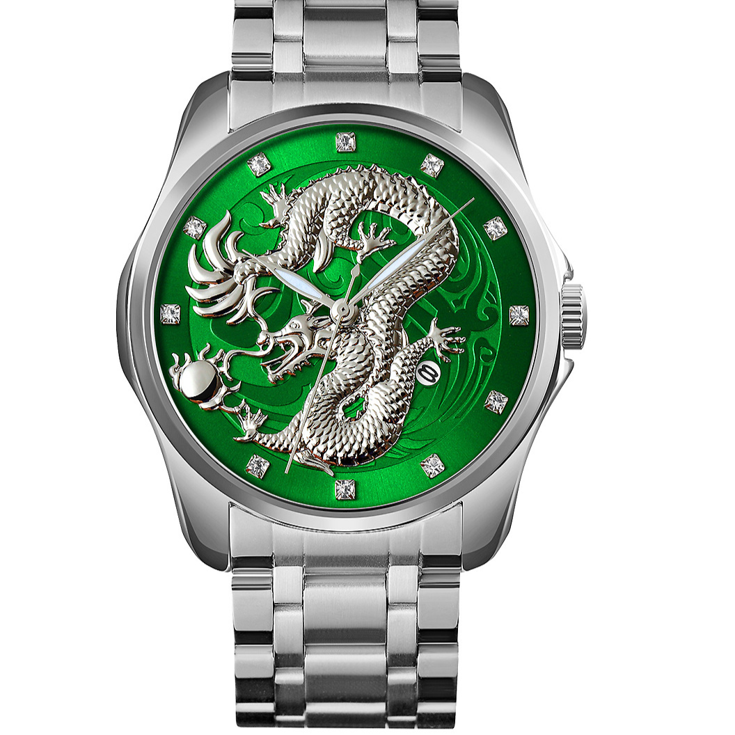 MEN'S DRAGON QUARTZ WATCH