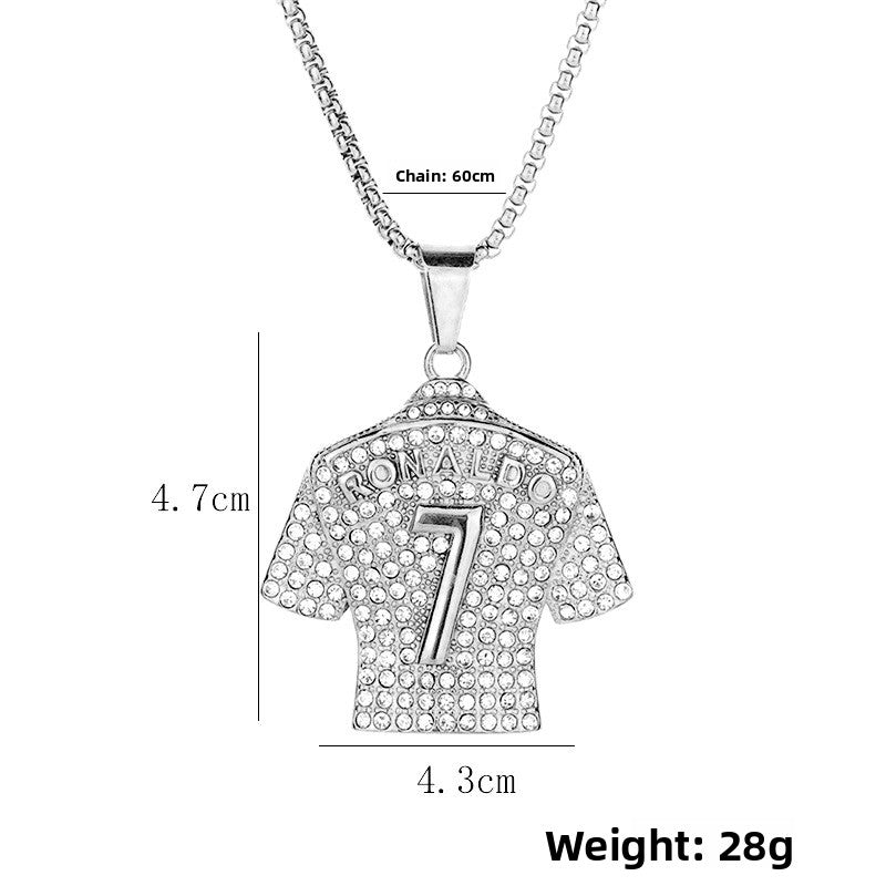 THE ICON JERSEY PENDANT
