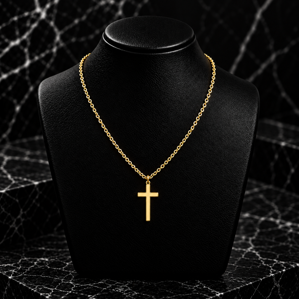 WOMEN'S MINI CROSS NECKLACE