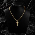 WOMEN'S MINI CROSS NECKLACE