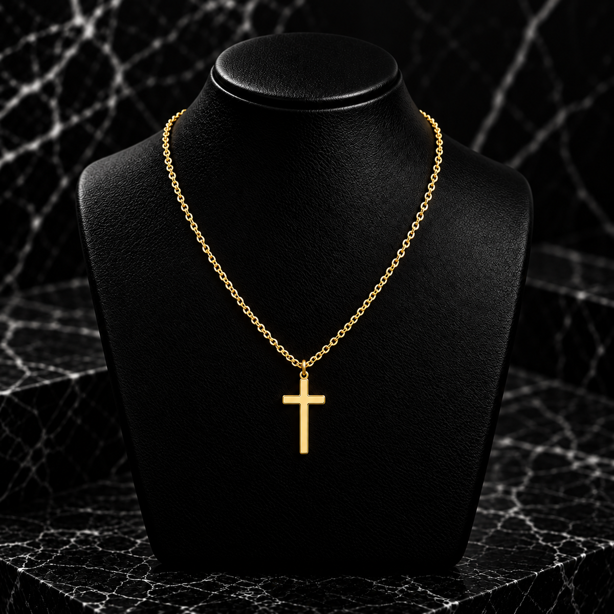 WOMEN'S MINI CROSS NECKLACE
