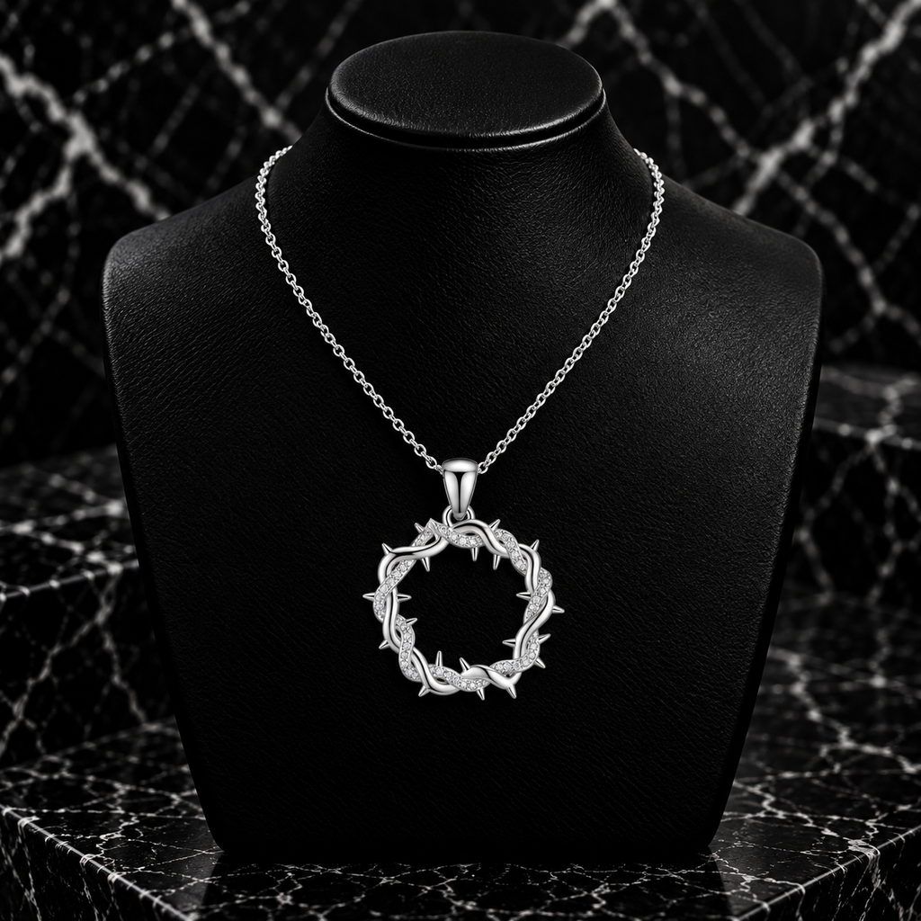 THE ICED THORN PENDANT