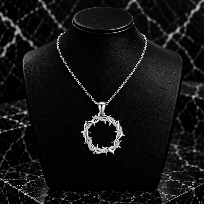 THE ICED THORN PENDANT