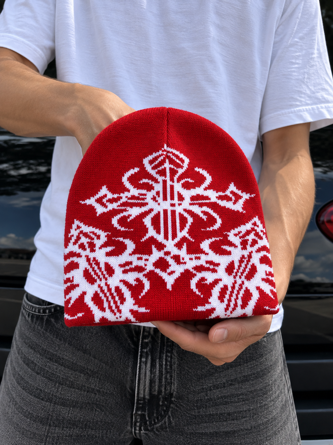 ONYX Tribal Knit Beanie
