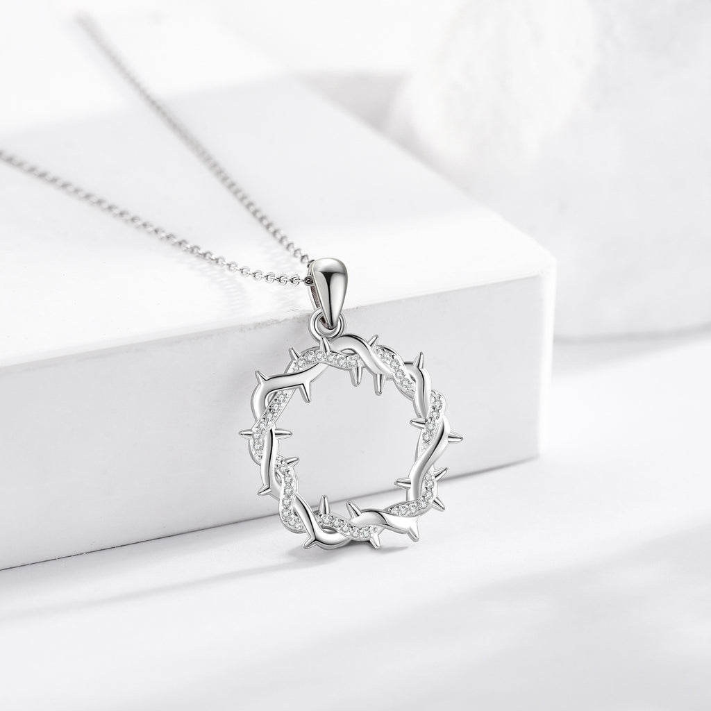 THE ICED THORN PENDANT