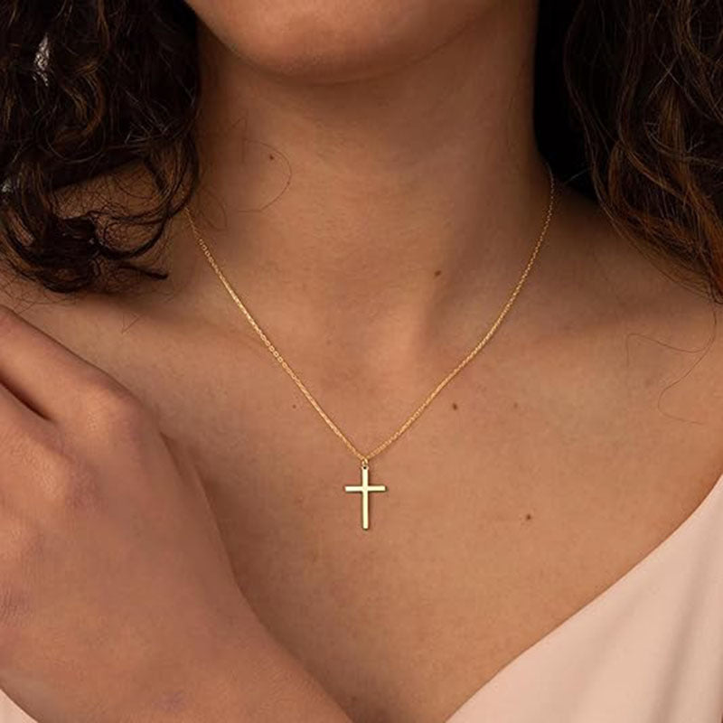 WOMEN'S MINI CROSS NECKLACE